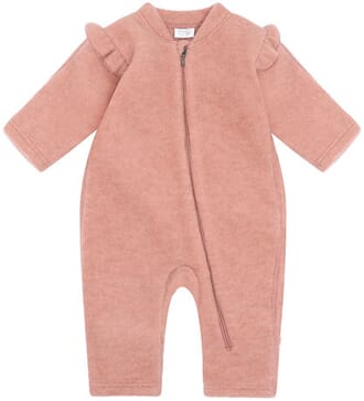 Merlin Heldrakt ullfleece ash rose - Hust & Claire