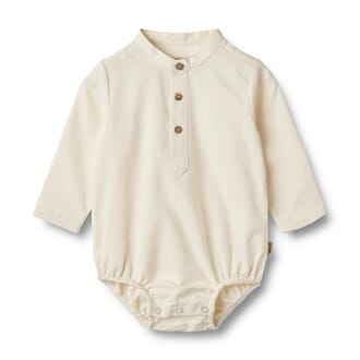 Romper Shirt Victor eggshell - Wheat