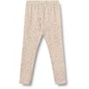 Leggings Jules cream flowers - Wheat