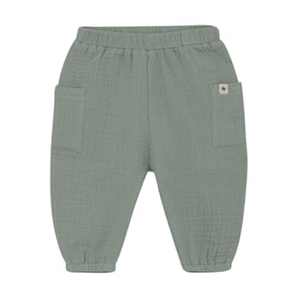 Pants Muslin lily pad - Huttelihut