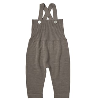 Baby High Waist Overalls hazel melange - Fub