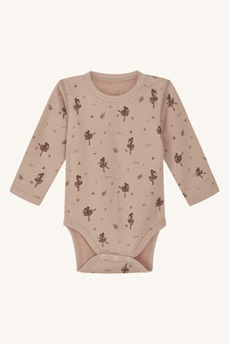 Baloo body ull/bambus ballerina rose  - Hust & Claire