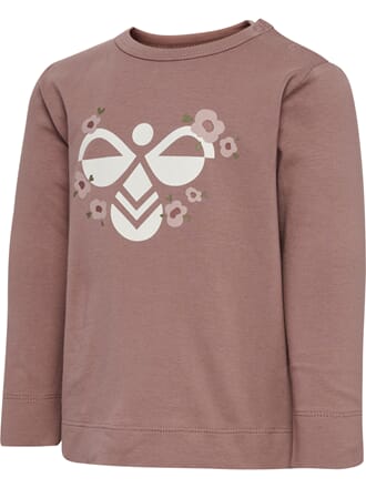 Fenja T-Shirt L/S antler - Hummel