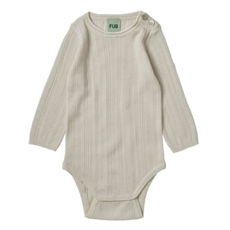 Baby Rib Body ecru - Fub