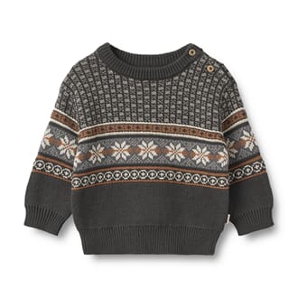 Knit Pullover Julius raven - Wheat