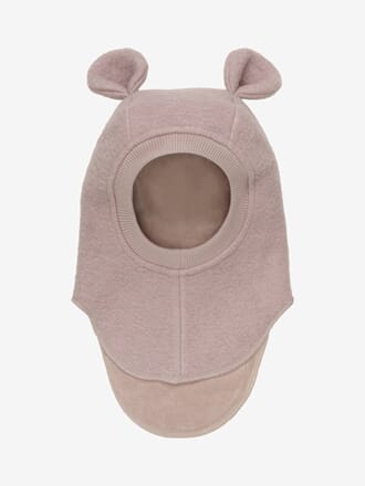 Balaclava Ears Wool fawn - Huttelihut