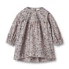 Dress L/S Fenja cloudy wild flowers - Wheat