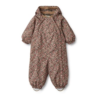 Snowsuit Adi Tech raven wild flowers - Wheat