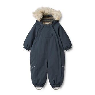 Snowsuit Nickie Tech dark blue - Wheat