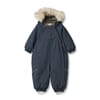 Snowsuit Nickie Tech dark blue - Wheat