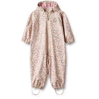 Rainsuit Mika clam multi flowers - Wheat