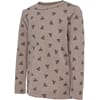 Vilmo T-Shirt Ls fungi/major brown - Hummel