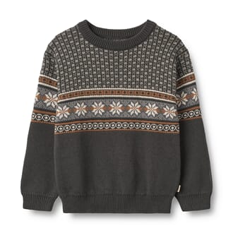 Knit Pullover Julius raven - Wheat