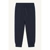 Galon joggebukse ull/bambus navy - Hust & Claire