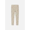 Lin Leggings ull/silke blomster wheat  - Hust & Claire