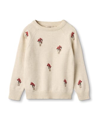 Benna Mushroom Pullover sandshell - Fliink