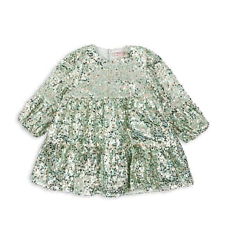 Lila Sequins Dress green - Konges Sløjd