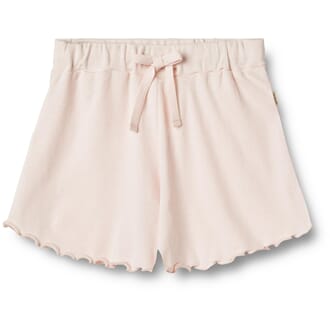 Rib Shorts Gertrud soft rose - Wheat