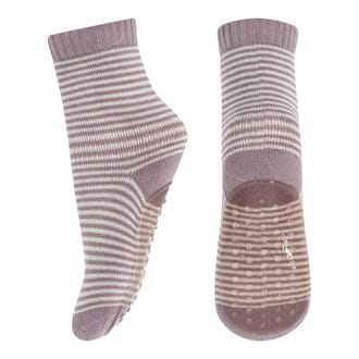 Vilde Socks With Anti-Slip elderberry - MP