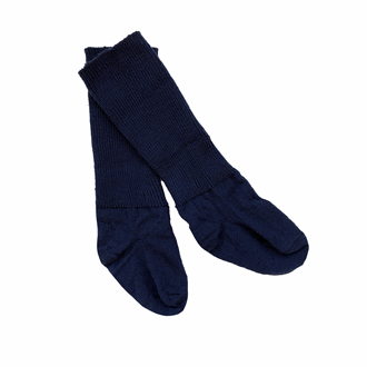 Non Slip Socks Wool Midnight Blue - GoBabyGo