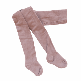 Wool Crawling Tights Rose Blush - GoBabyGo